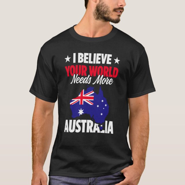 Australia For Proud Australian Aussie Australia Ro T-Shirt (Front)