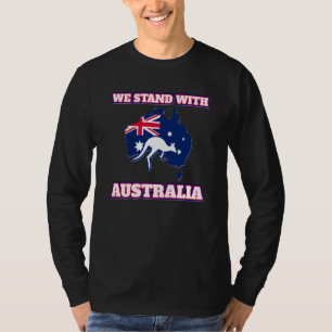 Australia for women and men Stand with Australia T-Shirt