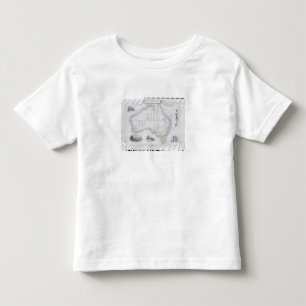 Australia, from a Series of World Maps published b Toddler T-shirt