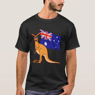 Australia G Day Mate   Kangaroo Australian Symbol T-Shirt