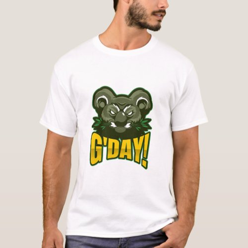 Australia Gday Kola Aussie Spirit T_Shirt