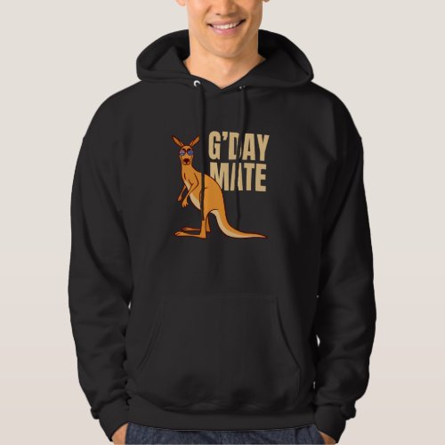 Australia Gday Mate Shirt Funny Kangaroo Australi
