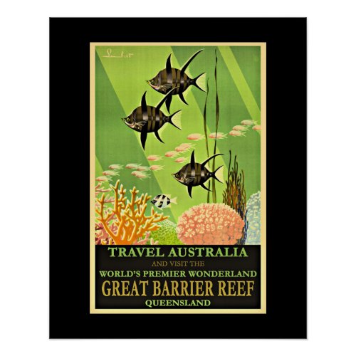 Australia _ Great Barrier Reef Poster