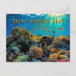 Australia Great Barrier Reef stylized Postcard