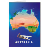 Australia Holiday travel poster (Front)