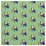 Australia Ireland Gay Pride Shamrock Fabric