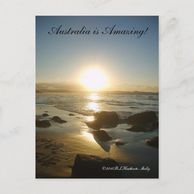 Australia is Amazing! postcard (Front)