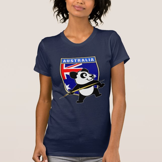 Australia Javelin Panda T-Shirt (Front)