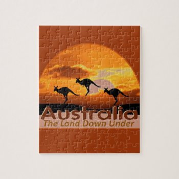 Australia Jigsaw Puzzle by samappleby at Zazzle