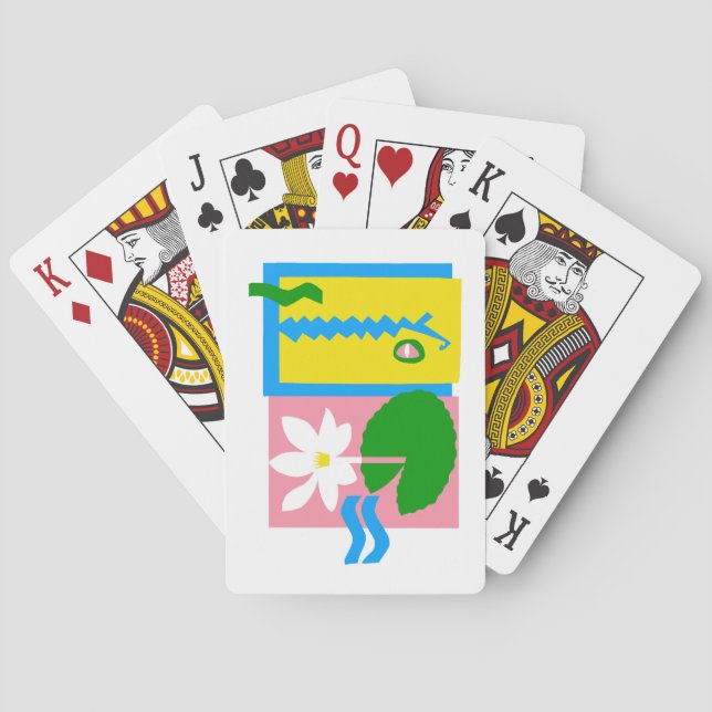Australia - KAKADU National Park - wildlife Poker Cards (Back)
