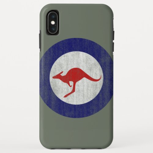 Australia Kangaroo Aircraft Emblem logo iPhone XS Max Case