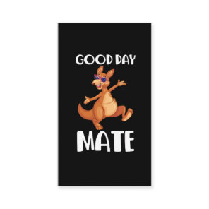 Australia Kangaroo Animal Australian Flag Aussie Business Card