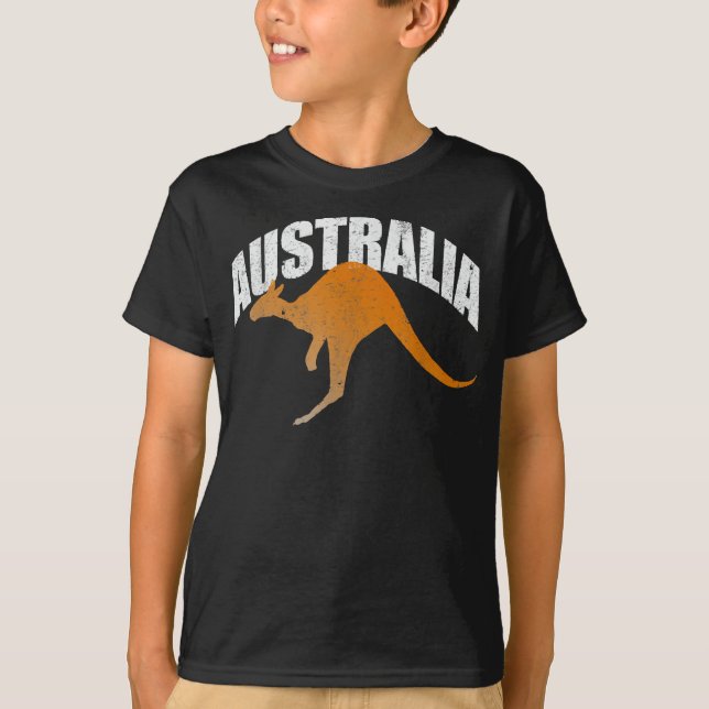 Australia Kangaroo | Australian Souvenir T-shirt (Front)