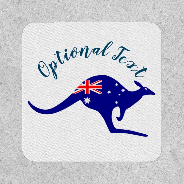 Australia Kangaroo & Flag Patch (Front)