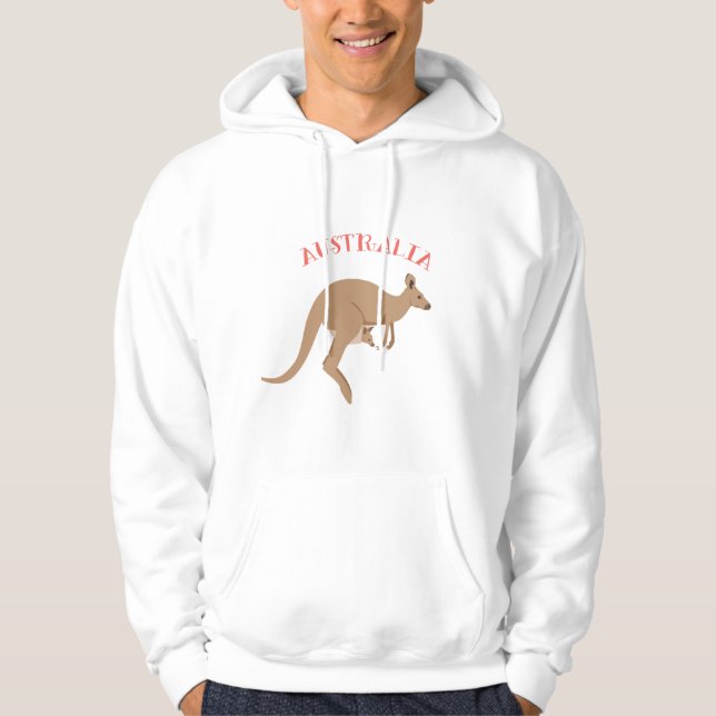 Australia Kangaroo Hoodie (Front)