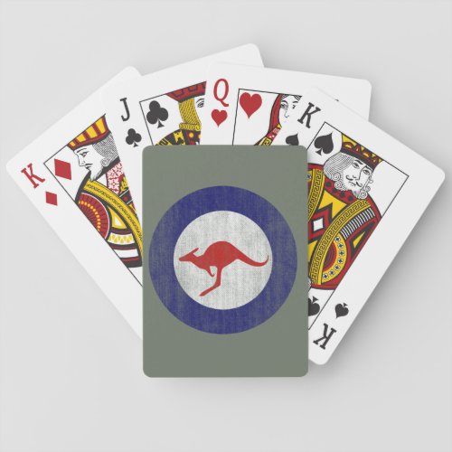 Australia Kangaroo Roundel Card Aircraft Emblem