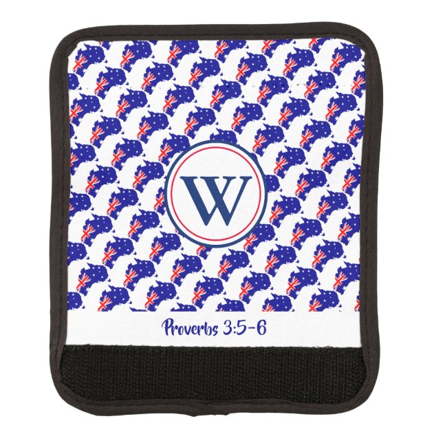 AUSTRALIA ***KEEP HIDDEN*** LUGGAGE HANDLE WRAP (Front)