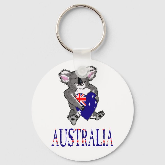 australia keychain (Front)