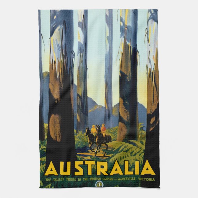 Australia Kitchen Towel (Vertical)