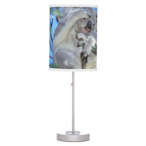 Australia Koala Phasclarctos Cinereus Table Lamp