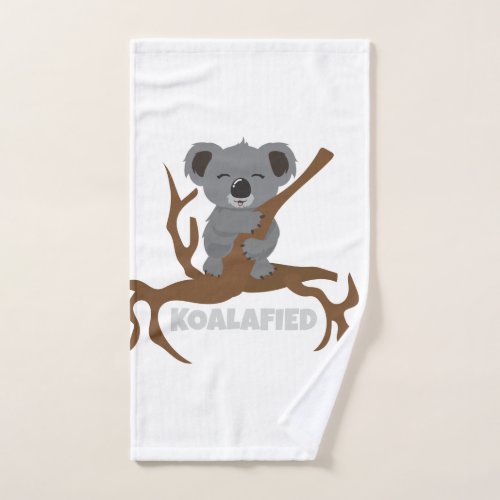 Australia Koalafied Qualified Koala Gift Idea Hand Towel