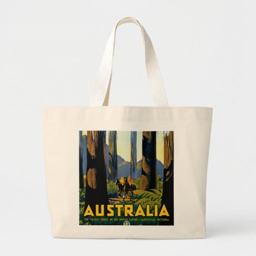 Australia Large Tote Bag