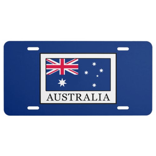 Australia License Plate