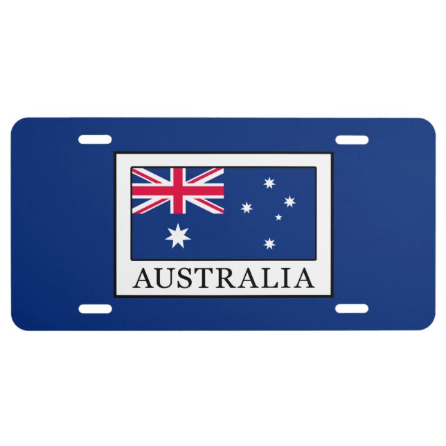 Australia License Plate (Front)