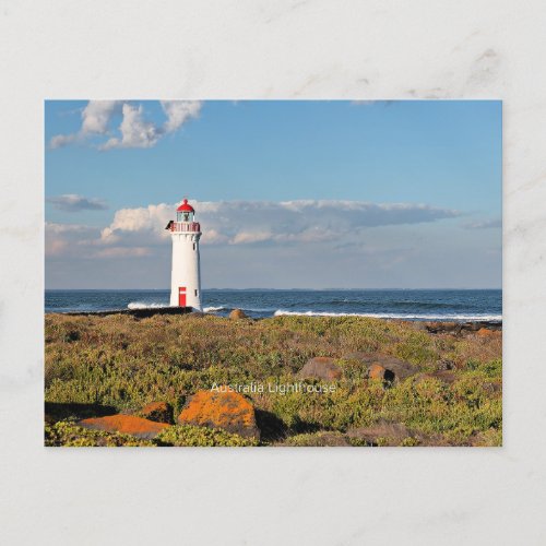 Australia Lighthouse scenic photo Postcard