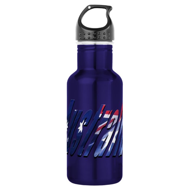 Australia Logo Water Bottle (Front)
