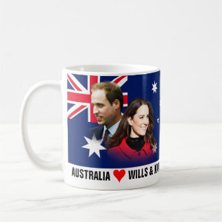 Australia loves William & Kate Mug