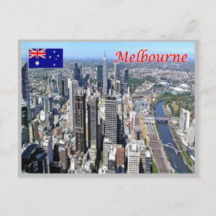 Australia - Melbourne City - Postcard