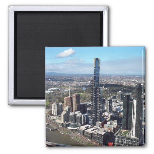 Australia Melbourne Cityscape Magnet