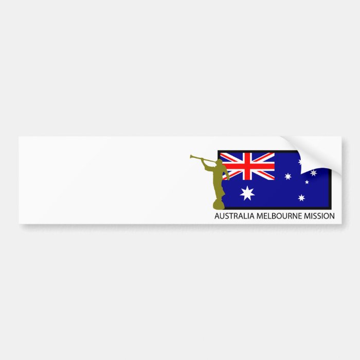 AUSTRALIA MELBOURNE MISSION LDS CTR BUMPER STICKERS