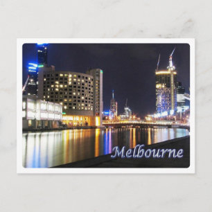Australia - Melbourne - Reflectios - Postcard