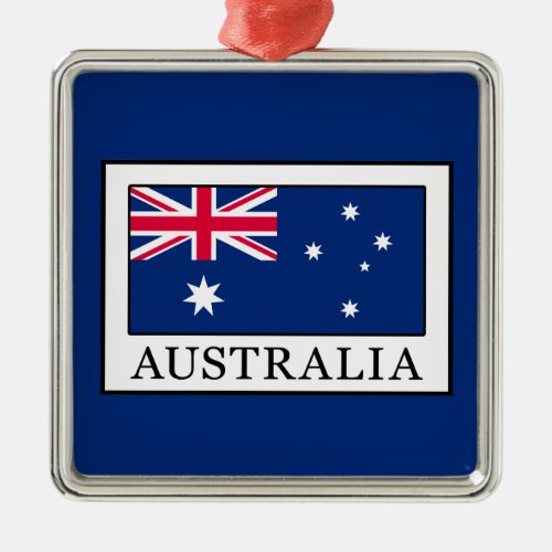 Australia Metal Ornament