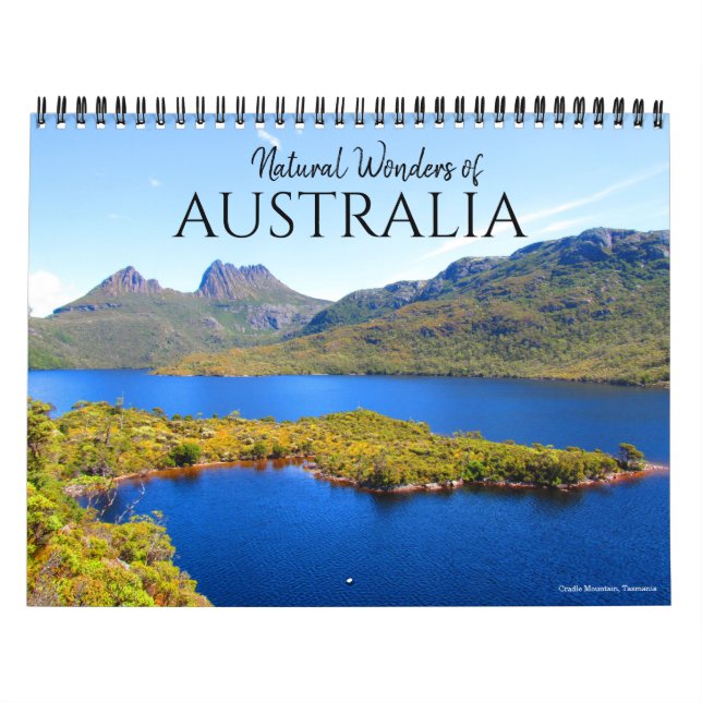 australia natural wonders 2026 (with locations) calendar (Cover)