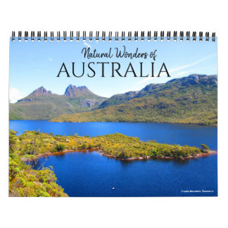 australia natural wonders 2027 (with locations) calendar