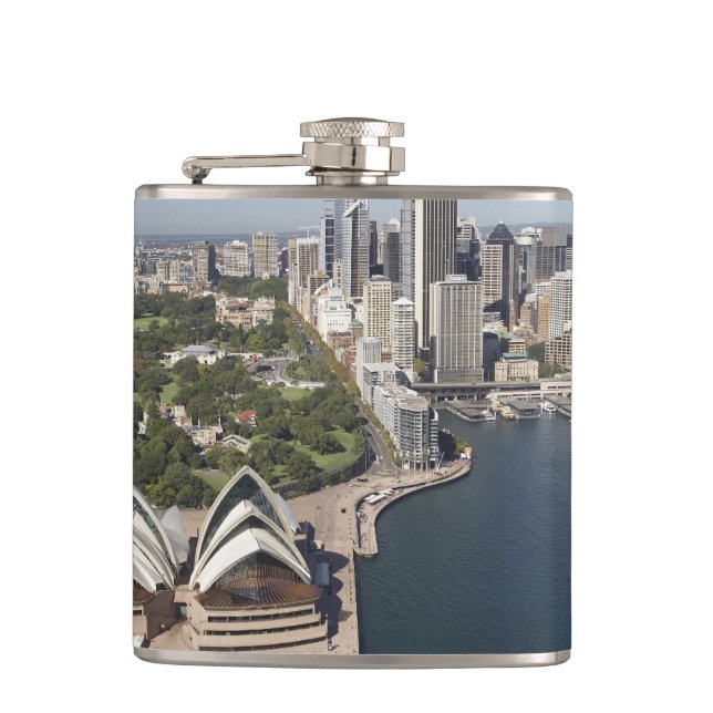 Australia, New South Wales, Sydney, Sydney 2 Hip Flask (Front)