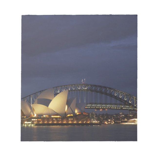 Australia, New South Wales, Sydney, Sydney Opera 3 Notepad (Front)