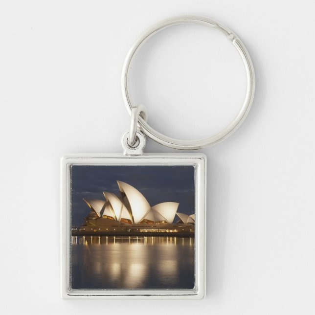 Australia, New South Wales, Sydney, Sydney Opera 4 Keychain (Front)