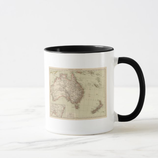 Australia, New Zealand Mug (Right)