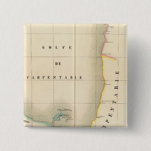 Australia Oceania no 37 Pinback Button (Front)