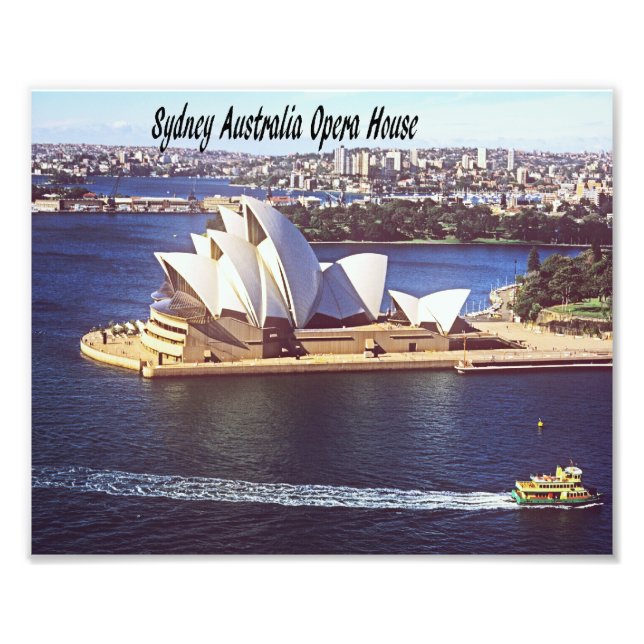 Australia Opera House Photo Print (Front)