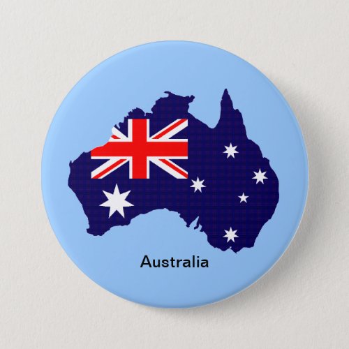 Australia outline and flag button
