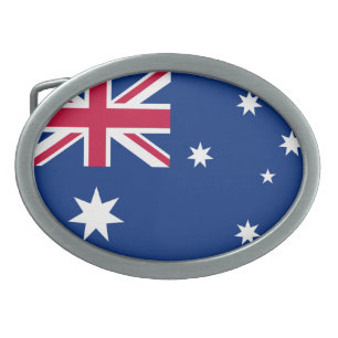Australia Oval Belt Buckle