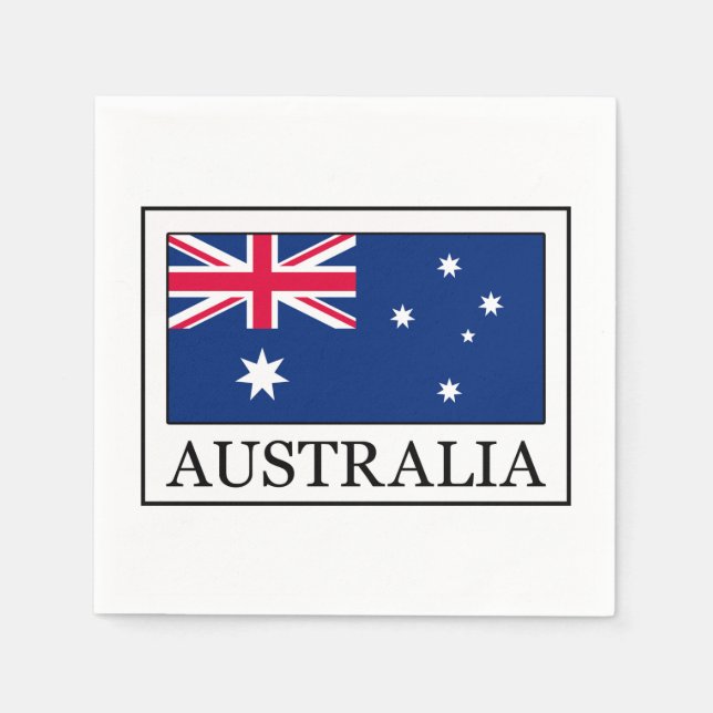 Australia Paper Napkins (Front)
