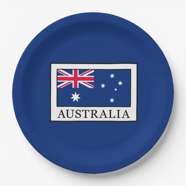 Australia Paper Plates (Front)