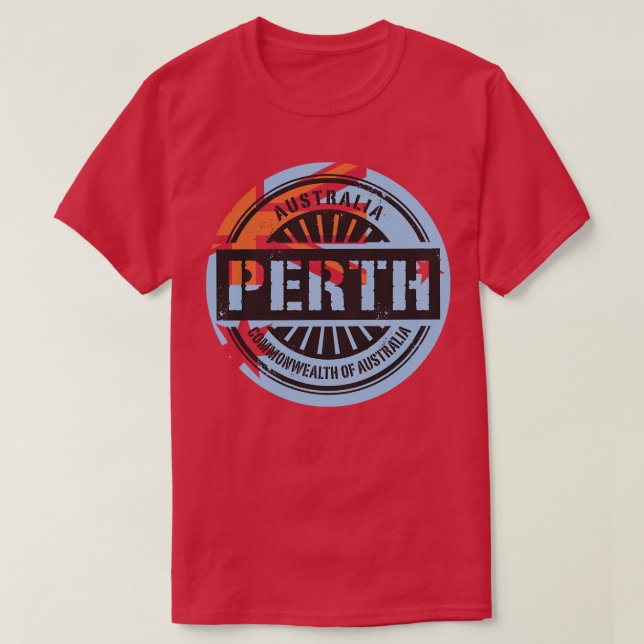 Australia Perth T-Shirt (Design Front)