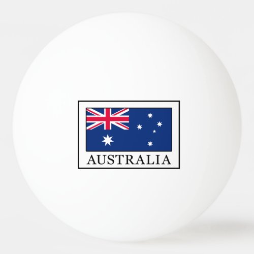 Australia Ping Pong Ball